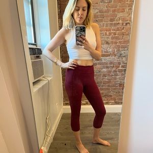 Lululemon 3/4 length pants